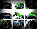 Kawasaki Ninja ZX 10R KRT Edition 2017 2 motorbike A4 Photo Print