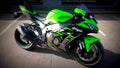 Kawasaki Ninja ZX 10R KRT Edition 2018 1 motorbike A4 Photo Print