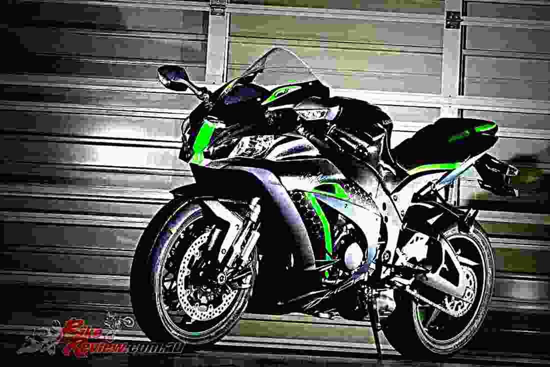 Kawasaki Ninja ZX 10R SE 2019 1 motorbike A4 Photo Print