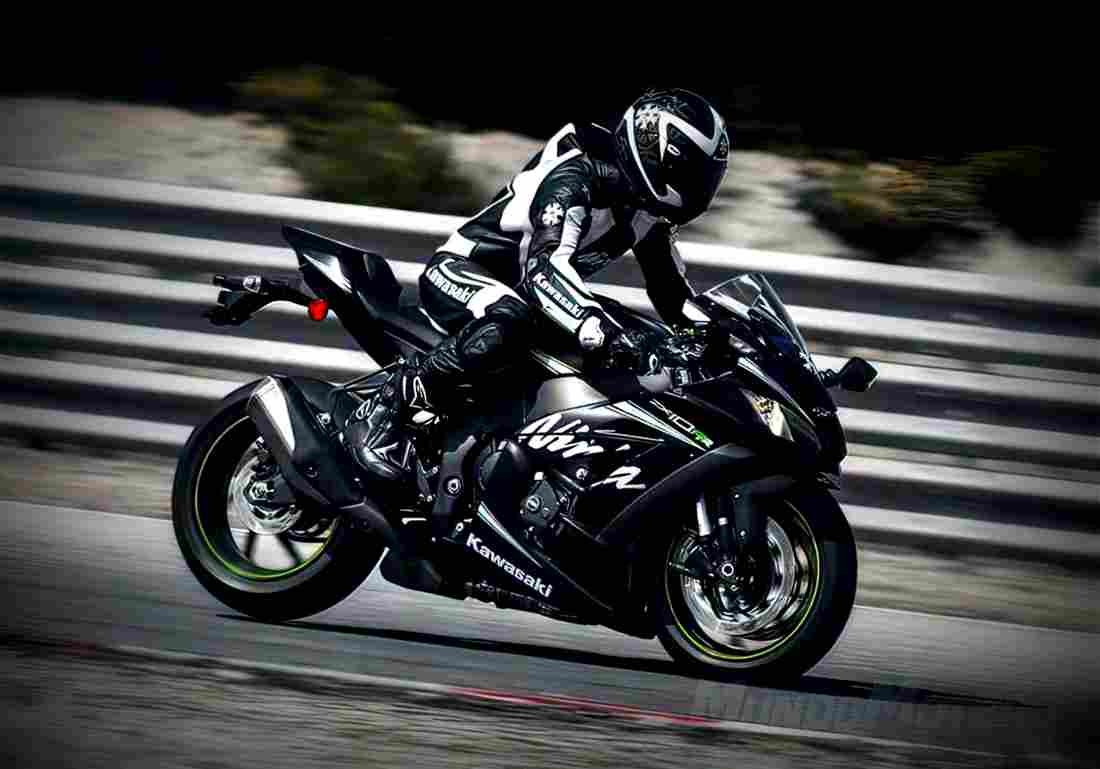 Kawasaki Ninja ZX 10RR 2018 3 motorbike A4 Photo Print