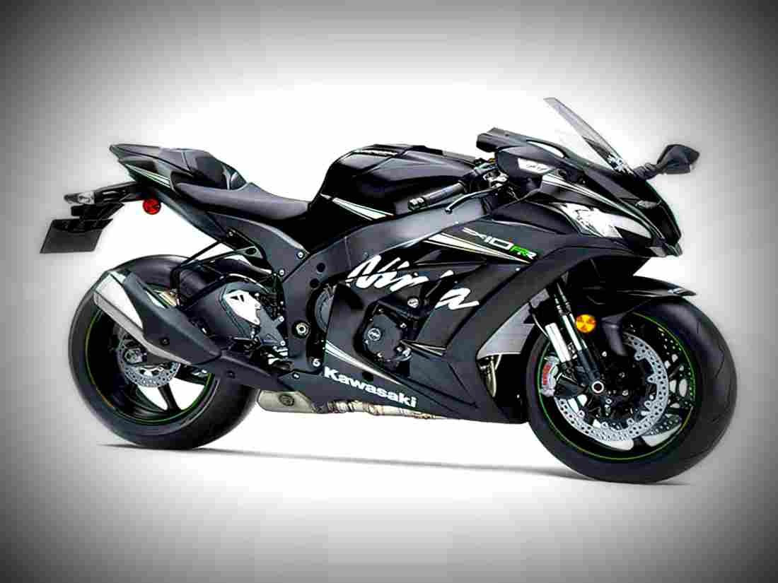 Kawasaki Ninja ZX 10RR 2018 4 motorbike A4 Photo Print