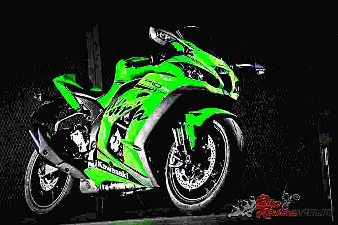 Kawasaki Ninja ZX 10RR 2019 1 motorbike A4 Photo Print