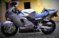 Kawasaki Ninja ZX 12R 1200cc 6 motorbike A4 Photo Print