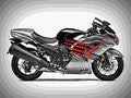 Kawasaki Ninja ZX 14R SE 2018 2 motorbike A4 Photo Print