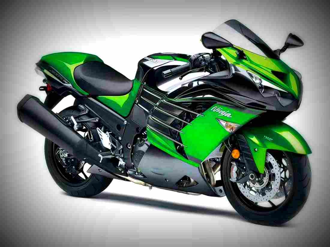 Kawasaki Ninja ZX 14R SE 2018 3 motorbike A4 Photo Print