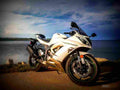 Kawasaki Ninja ZX 6R 2017 4 motorbike A4 Photo Print