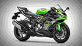 Kawasaki Ninja ZX 6R 2019 2 motorbike A4 Photo Print