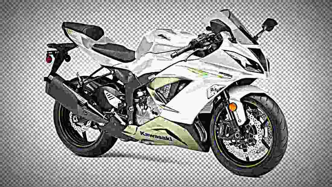 Kawasaki Ninja ZX 6R 636 ABS 2017 2 motorbike A4 Photo Print