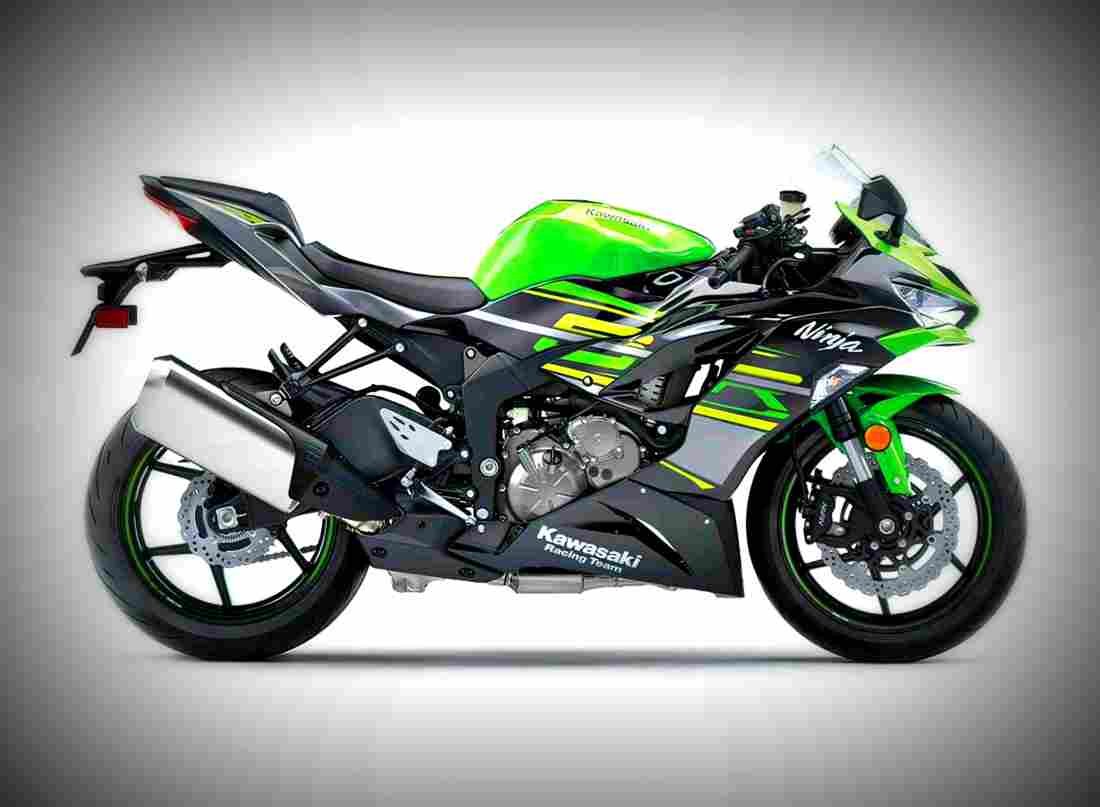 Kawasaki Ninja ZX 6R 636 KRT Edition 2019 1 motorbike A4 Photo Print