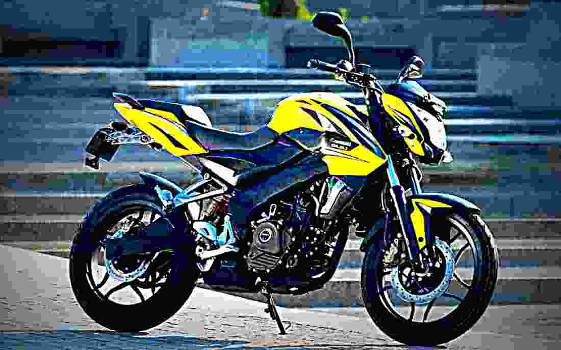 Kawasaki Pulsar 200NS 2017 2 motorbike A4 Photo Print