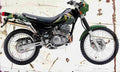 Kawasaki SuperSherpa 2003 Aged Vintage A4 Photo Print