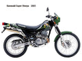 Kawasaki SuperSherpa 2003 motorbike A4 Photo Print