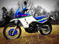 Kawasaki Tengai 1990 2 motorbike A4 Photo Print