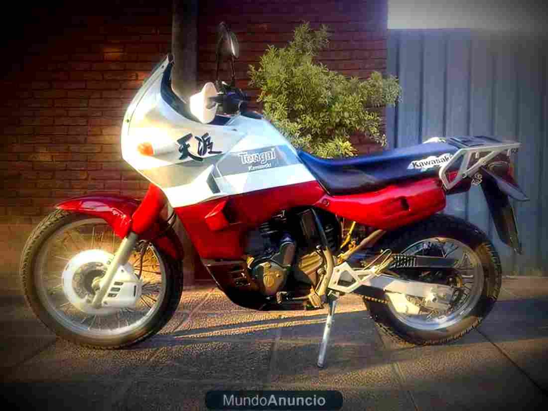 Kawasaki Tengai (reduced effect) 1990 2 motorbike A4 Photo Print
