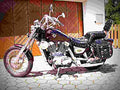 Kawasaki VN 15 1988 2 motorbike A4 Photo Print