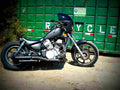 Kawasaki VN 1500 1994 6 motorbike A4 Photo Print