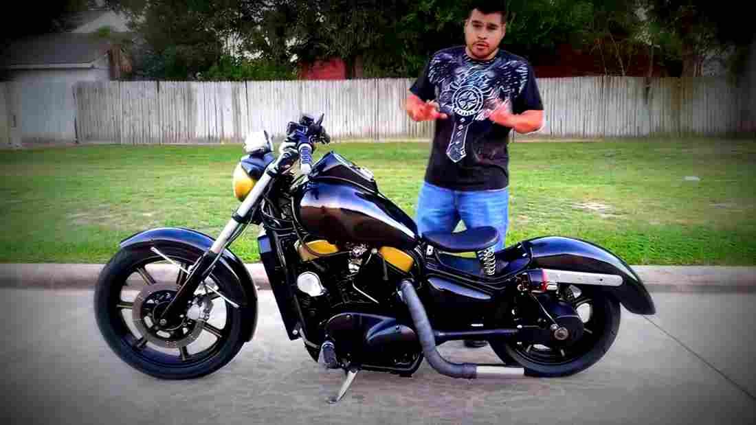 Kawasaki VN 1500 Classic 1997 4 motorbike A4 Photo Print