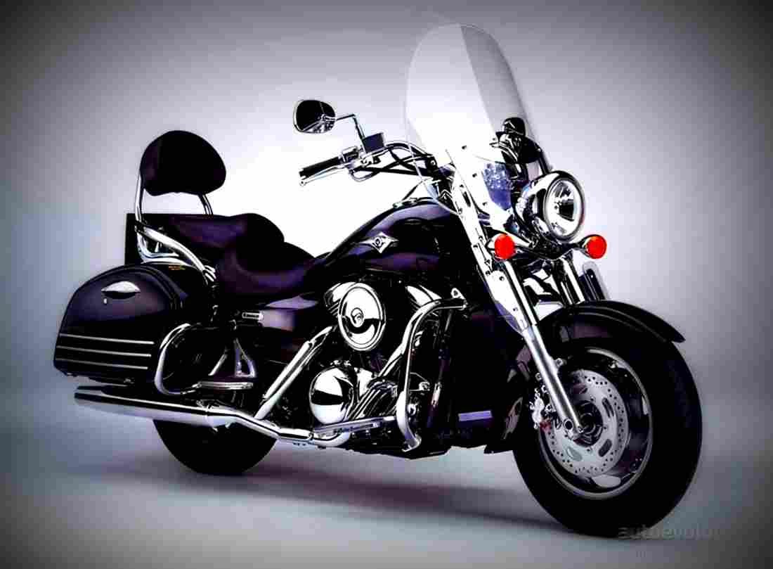 Kawasaki VN 1500 Classic 1998 1 motorbike A4 Photo Print