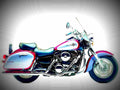 Kawasaki VN 1500 Classic Fi 2002 4 motorbike A4 Photo Print