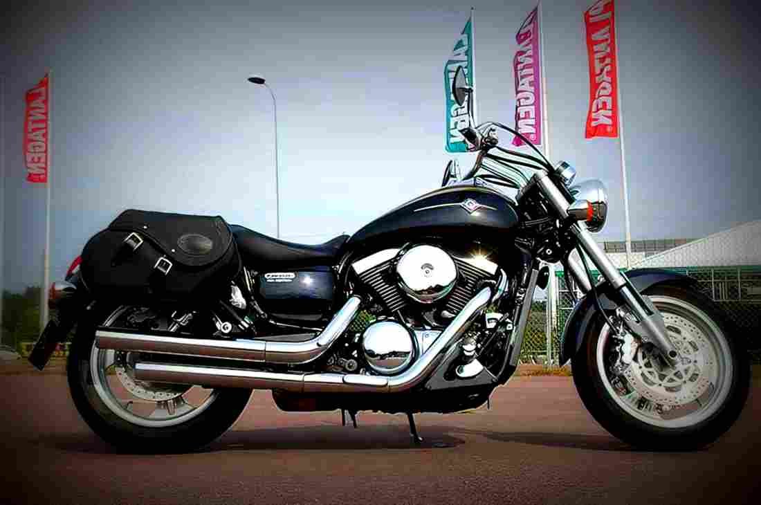 Kawasaki VN 1500 Mean Streak 2003 5 motorbike A4 Photo Print