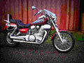 Kawasaki VN 1500 Vulcan 1995 2 motorbike A4 Photo Print