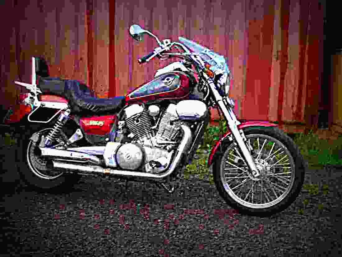 Kawasaki VN 1500 Vulcan 1995 2 motorbike A4 Photo Print