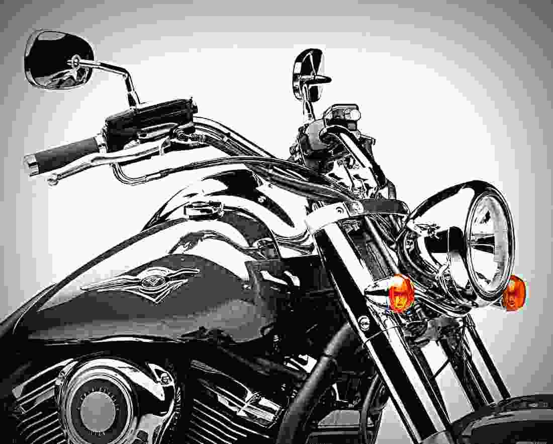 Kawasaki VN 1700 Classic VN 1700 Classic 4 motorbike A4 Photo Print