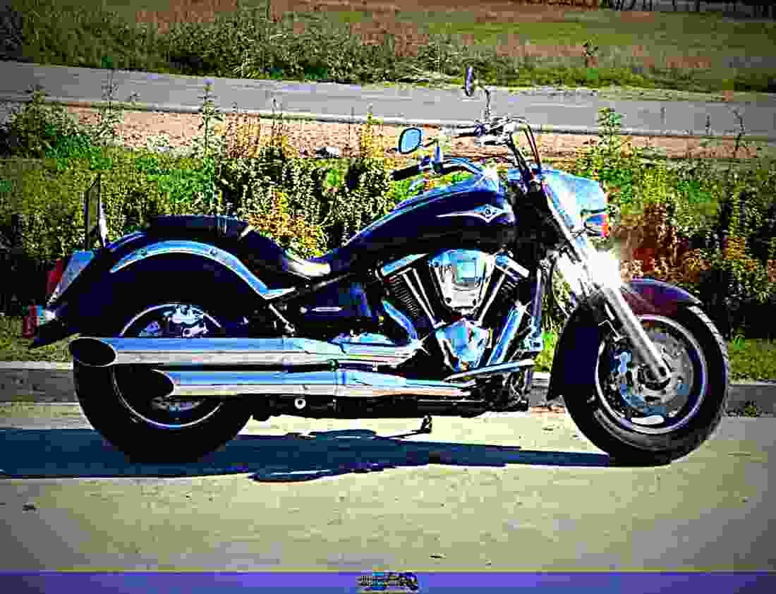 Kawasaki VN 2000 (VN2000 A1) 2004 1 motorbike A4 Photo Print