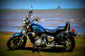 Kawasaki VN 750 1994 2 motorbike A4 Photo Print