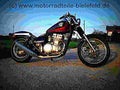 Kawasaki VN 750 1994 4 motorbike A4 Photo Print