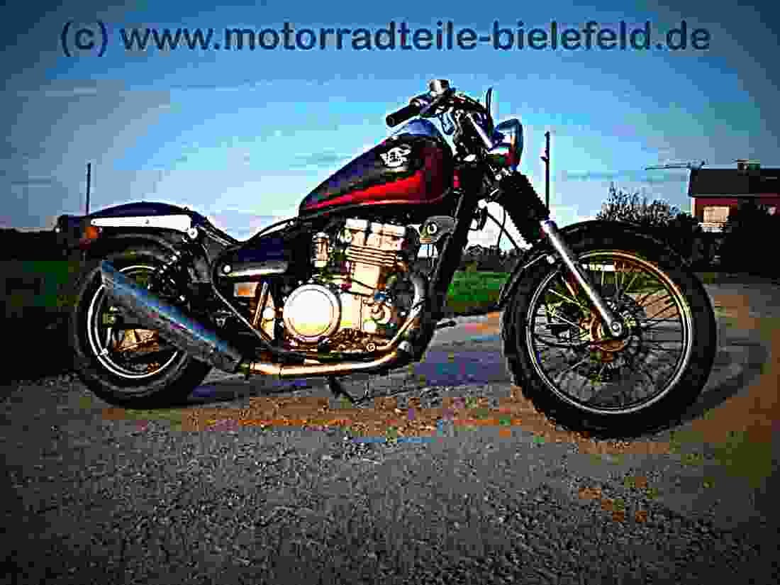 Kawasaki VN 750 1994 4 motorbike A4 Photo Print