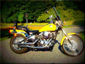 Kawasaki VN 800 Classic 1996 6 motorbike A4 Photo Print