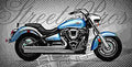 Kawasaki VN 800 Classic 2000 6 motorbike A4 Photo Print
