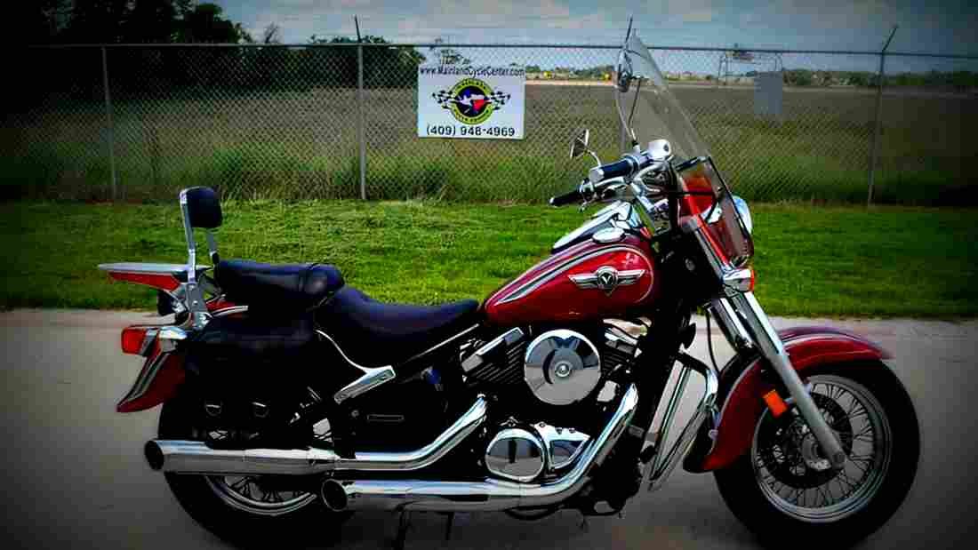Kawasaki VN 800 Vulcan 1999 3 motorbike A4 Photo Print