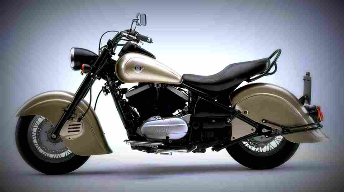 Kawasaki VN 800 Vulcan 1999 5 motorbike A4 Photo Print