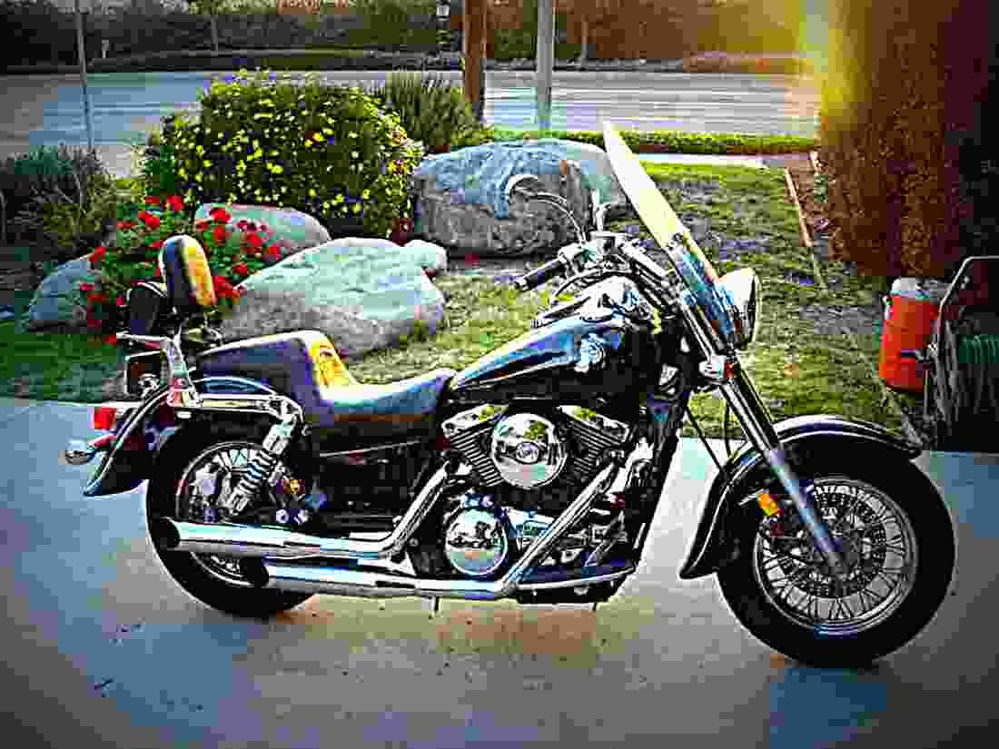 Kawasaki VN 800 Vulcan 2000 1 motorbike A4 Photo Print