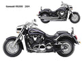 Kawasaki VN2000 2004 motorbike A4 Photo Print