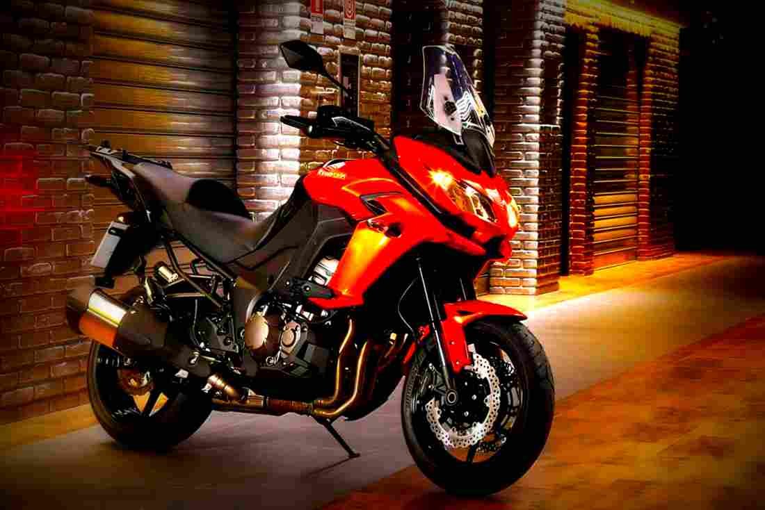 Kawasaki Versys 1000 1000cc 5 motorbike A4 Photo Print