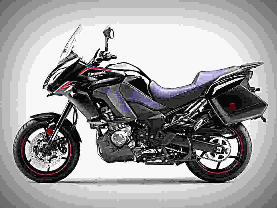 Kawasaki Versys 1000 2017 3 motorbike A4 Photo Print