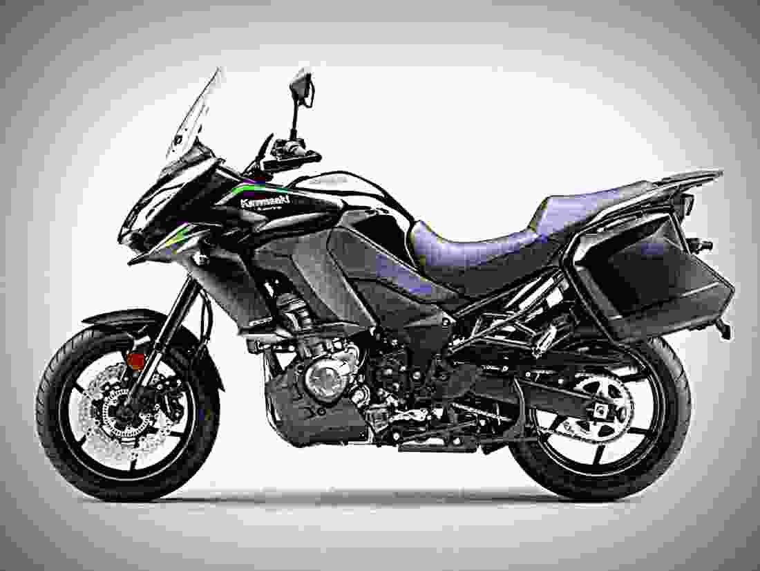 Kawasaki Versys 1000 2018 1 motorbike A4 Photo Print