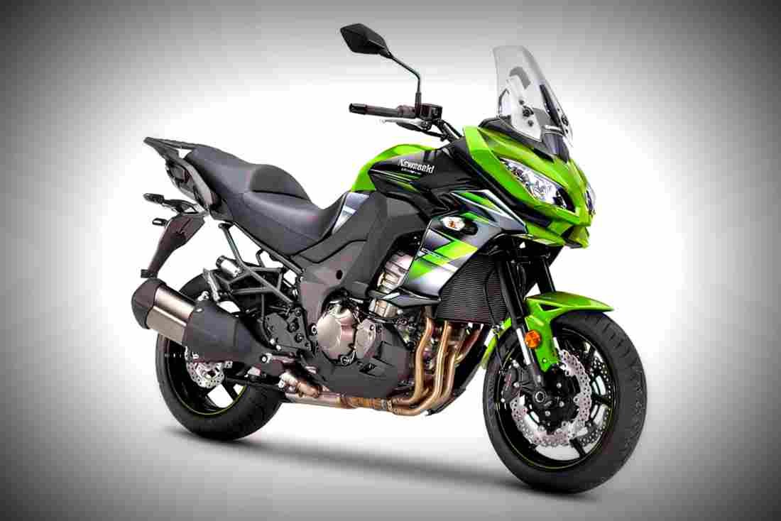 Kawasaki Versys 1000 2018 2 motorbike A4 Photo Print