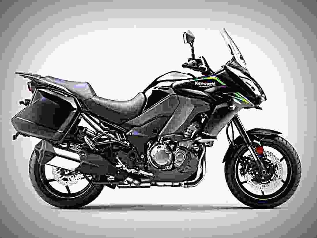 Kawasaki Versys 1000 2018 3 motorbike A4 Photo Print
