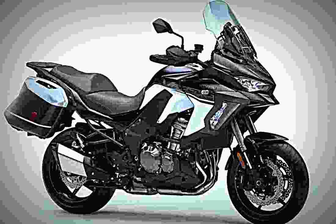 Kawasaki Versys 1000 SE 2019 2 motorbike A4 Photo Print
