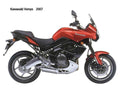 Kawasaki Versys 2007 motorbike A4 Photo Print