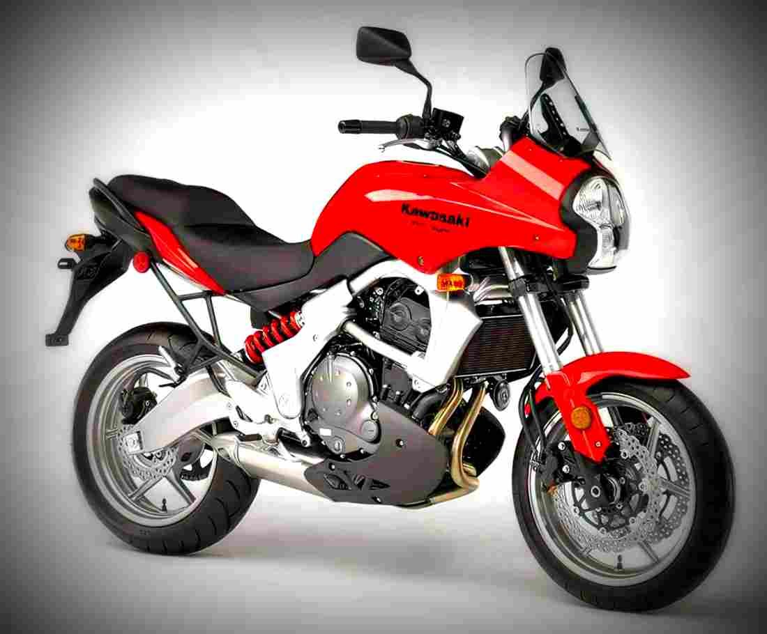 Kawasaki Versys 650 2007 1 motorbike A4 Photo Print