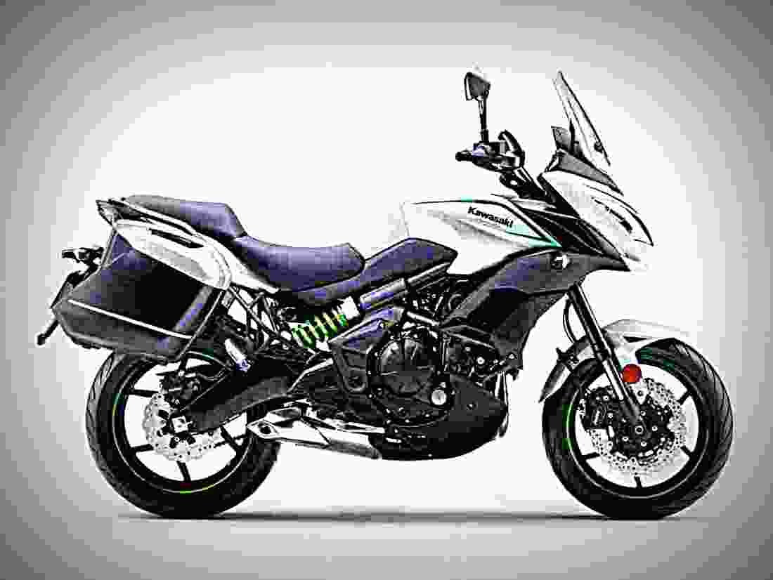 Kawasaki Versys 650 ABS 2018 1 motorbike A4 Photo Print