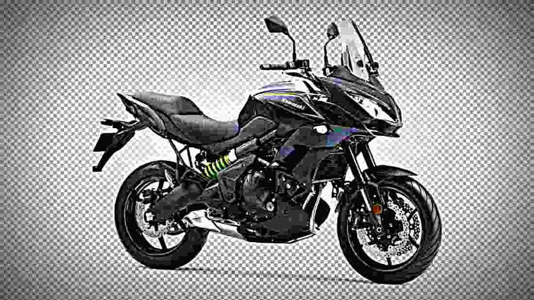 Kawasaki Versys 650 ABS 2018 4 motorbike A4 Photo Print