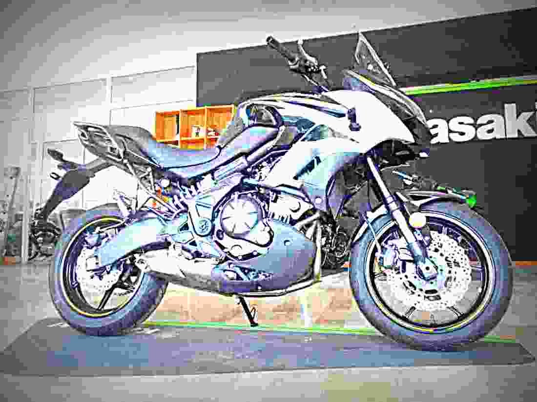 Kawasaki Versys 650 ABS 2019 3 motorbike A4 Photo Print