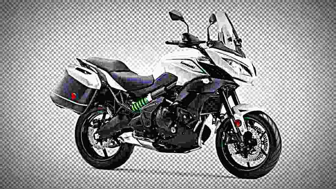 Kawasaki Versys 650LT 2018 2 motorbike A4 Photo Print