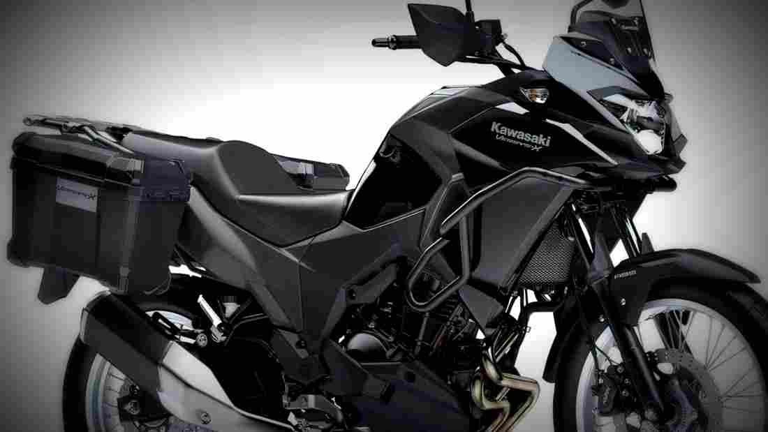 Kawasaki Versys X 250 Tourer 2018 2 motorbike A4 Photo Print